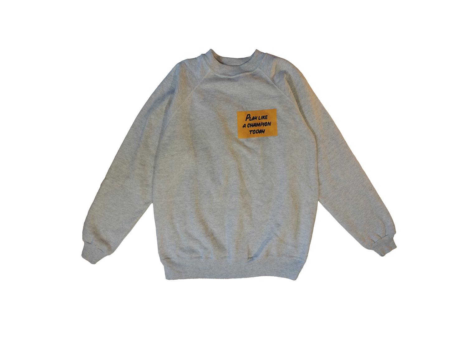 1990s Notre Dame "Play Like A Champion Today" Crewneck (Large)